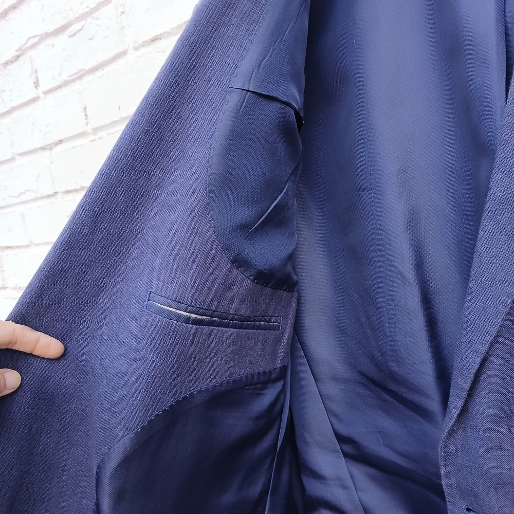 Samuel Windsor 100% Linen Sport Coat Size 46